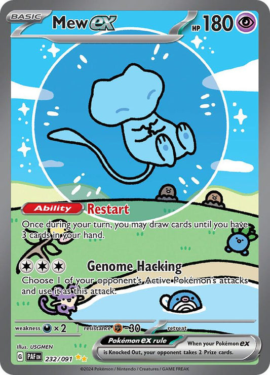 Mew Ex-232/091 -SV: Paldean Fates